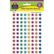 Smiley Stars Mini Stickers Valu-Pak