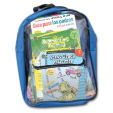 Summertime Learning: Preparing For First Grade Spanish Backpack