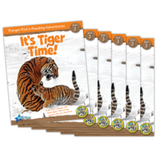 Ranger Rick's Reading Adventures: It's Tiger Time! 6-Pack