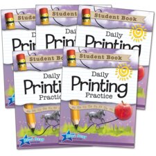 Daily Printing Practice Grades K-2 Bundle: Student Book 5-Pack