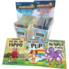 Animal Antics Short Vowel Phonics Kit A