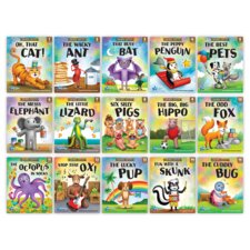 Animal Antics Short Vowel Phonics Add On Pack - 15 titles