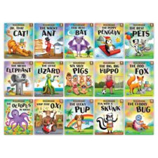 Animal Antics Short Vowel Phonics Add On Pack - 15 titles Animal Antics Short Vowel Phonics Add On Pack - 15 titles