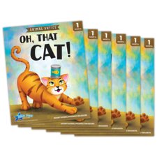 Animal Antics: Oh, That Cat! - Short Vowel a Reader - 6 Pack