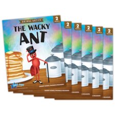 Animal Antics: The Wacky Ant - Short Vowel a Reader - 6 Pack