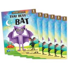 Animal Antics: That Busy Bat - Short Vowel a Reader - 6 Pack