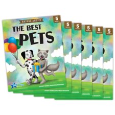 Animal Antics: The Best Pets - Short Vowel e Reader - 6 Pack