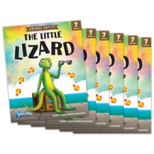 Animal Antics: The Little Lizard - Short Vowel i Reader - 6 Pack