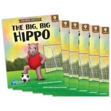 Animal Antics: The Big, Big Hippo - Short Vowel i Reader - 6 Pack