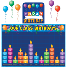 Birthday Graph Bulletin Board Display Set