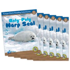 Ranger Rick's Reading Adventures: Roly Poly Harp Seal 6-Pack