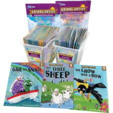 Animal Antics Long Vowel Phonics Kit B