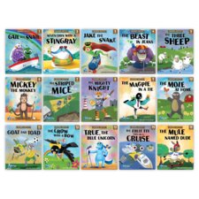 Animal Antics Long Vowel Phonics Add On Pack - 15 Titles