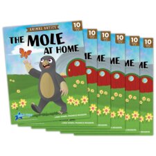 Animal Antics: The Mole at Home - Long o Vowel Reader - 6 Pack