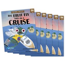 Animal Antics: The Fruit Fly Goes on a Cruise - Long u Vowel Reader - 6 Pack