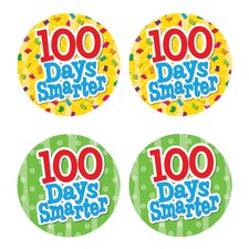 100 Days Smarter Wear 'Em Badges