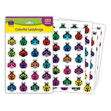 Colorful Ladybugs Stickers Colorful Ladybugs Stickers