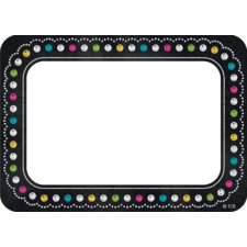 Chalkboard Brights Name Tags/Labels