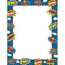 Superhero Computer Paper