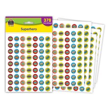 Superhero Mini Stickers Superhero Mini Stickers