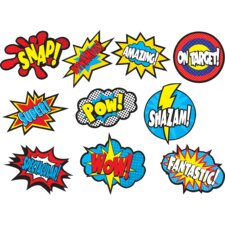 Superhero Sayings Accents Superhero Sayings Accents