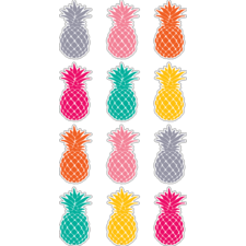 Tropical Punch Pineapples Mini Accents