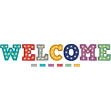 Marquee Welcome Bulletin Board Display