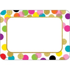 Confetti Name Tags/Labels Confetti Name Tags/Labels