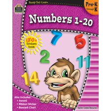 Ready-Set-Learn: Numbers 1-20 PreK-K