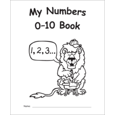 My Own Numbers 0–10 Book