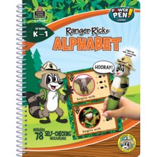 Ranger Rick Power Pen Learning Book: Alphabet