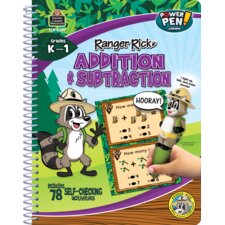 Ranger Rick Power Pen Learning Book: Addition & Subtraction