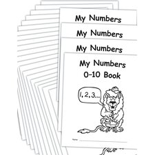 My Own Numbers 0–10 Book, 25-pack