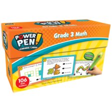 Power Pen Learning Cards: Math Grade 3