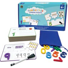 Learning Puzzle: Numbers 1-20