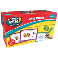 Power Pen Learning Cards: Long Vowels Power Pen Learning Cards: Long Vowels