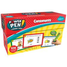 Power Pen Learning Cards: Consonants Power Pen Learning Cards: Consonants