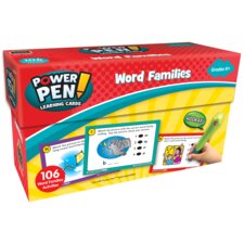 Power Pen Learning Cards: Word Families Power Pen Learning Cards: Word Families