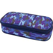 Blue Camo Pencil Case Blue Camo Pencil Case