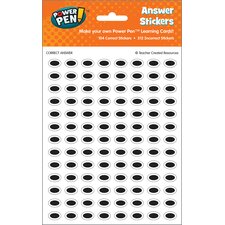 Power Pen Learning Cards Answer Stickers