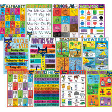 Pete the Cat Early Learning Small Poster Pack