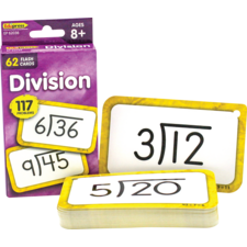 Division Flash Cards