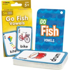 Go Fish Vowels Flash Cards Go Fish Vowels Flash Cards