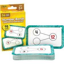 Number Bonds Flash Cards - Addition and Subtraction