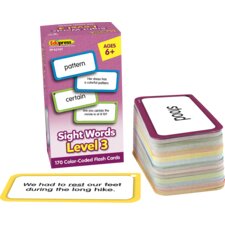 Sight Words Level 3 Flash Cards