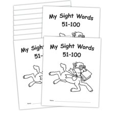 My Own Books: My Sight Words 51-100, 10-pack