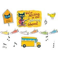 Pete the Cat We're Rocking in Our Learning Shoes Bulletin Board Pete the Cat We're Rocking in Our Learning Shoes Bulletin Board