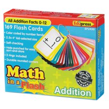 Math in a Flash Cards: Addition