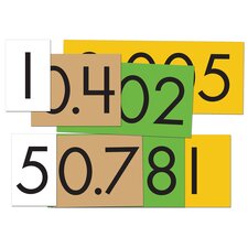 Sensational Math Place Value Cards: 4-Value Decimals to Whole Numbers Sensational Math Place Value Cards: 4-Value Decimals to Whole Numbers
