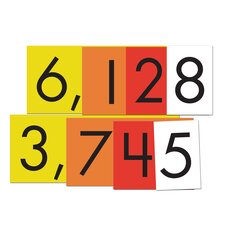 Sensational Math Place Value Cards: 4-Value Whole Numbers (12-Pack)